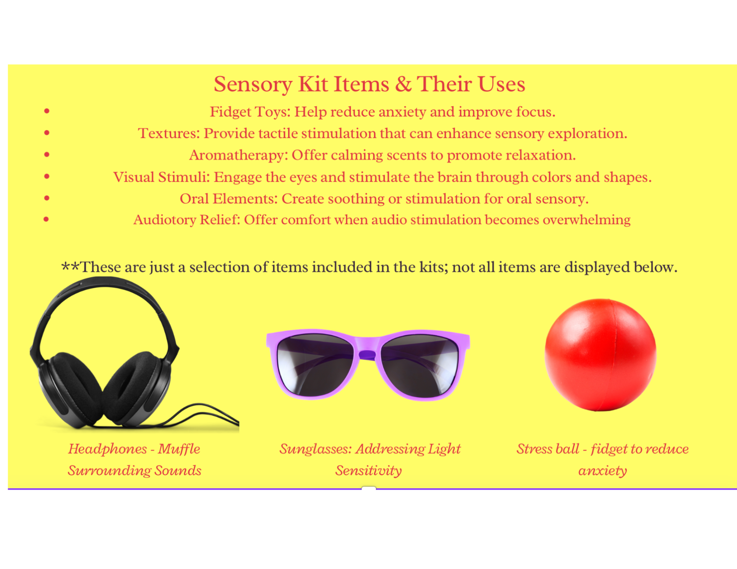Sensory Support Kit